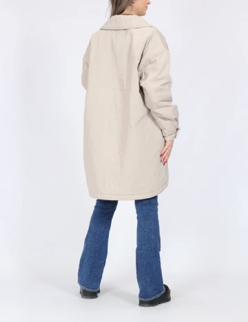 Jacheta Oversize Only, bej Crem