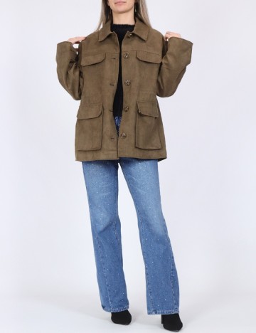 Jacheta Oversize Jacqueline de Yong, verde