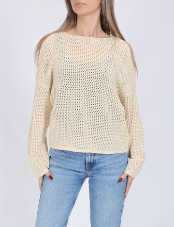 
						Bluza Only, crem