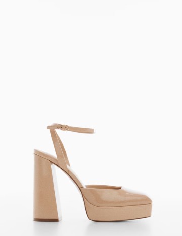 
						Pantofi Mango, crem