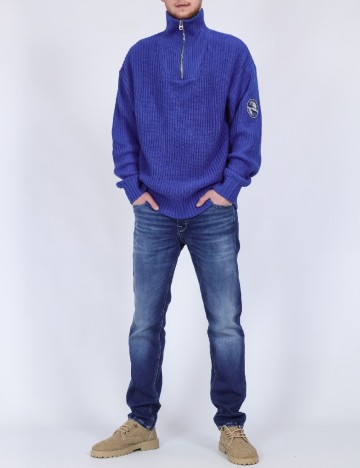 
						Pulover Jack&Jones, albastru