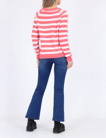 Bluza Vero Moda, rosu/roz