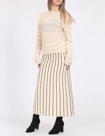Bluza Jacqueline de Yong, crem