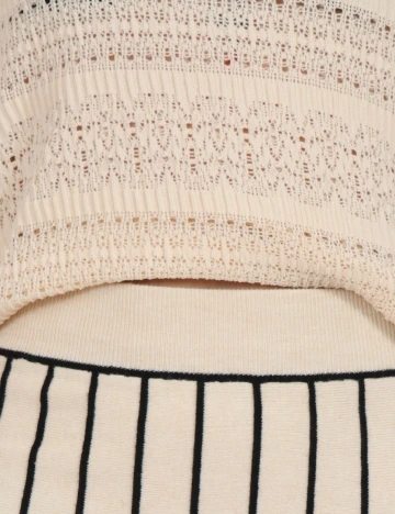 Bluza Jacqueline de Yong, crem