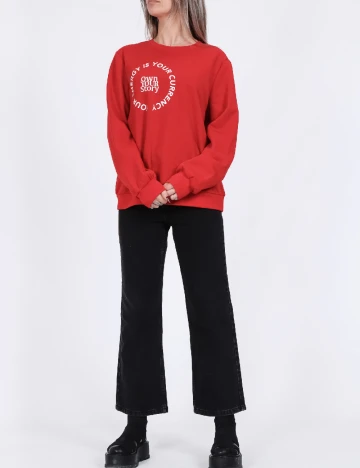 Bluza Only, rosu