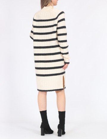 Rochie scurta Jacqueline de Yong, ecru