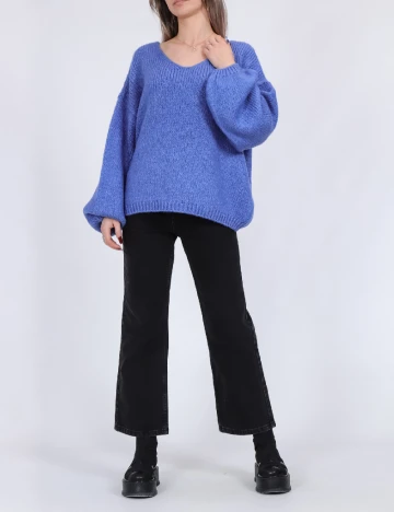 Pulover Jacqueline de Yong, albastru