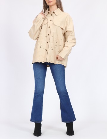 
						Jacheta Jack&Jones, crem