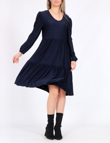 Rochie scurta Jacqueline de Yong, bleumarin
