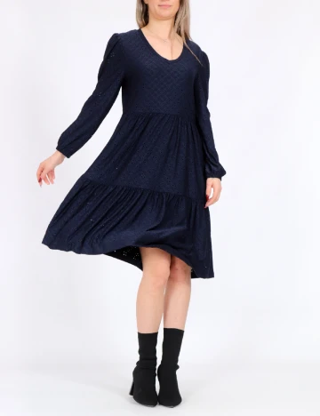 Rochie scurta Jacqueline de Yong, bleumarin
