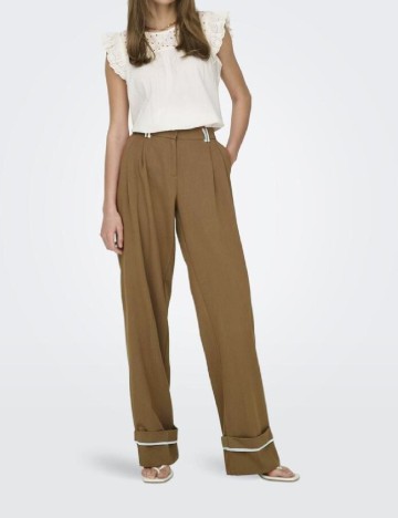 
						Pantaloni Only, maro