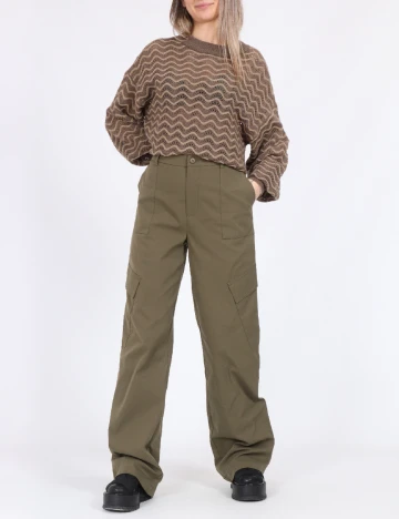 Pantaloni Only, verde Verde