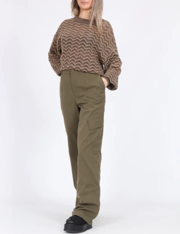 Pantaloni Only, verde Verde