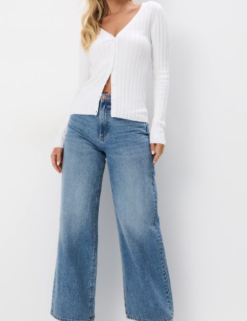 Cardigan Mohito, alb