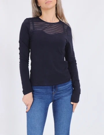 Bluza Only, bleumarin