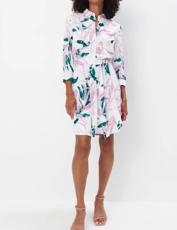 Rochie scurta Mohito, alb