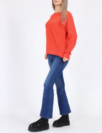 Bluza Jacqueline de Yong, portocaliu