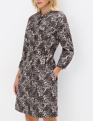 Rochie scurta Mohito, animal print