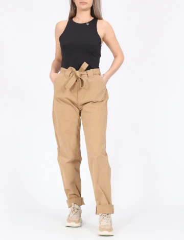 Pantaloni Only, maro Maro
