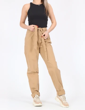 Pantaloni Only, maro Maro