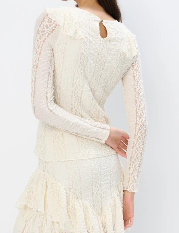 Bluza Mohito, ecru