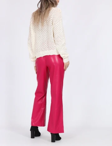 Pantaloni Only, roz Roz