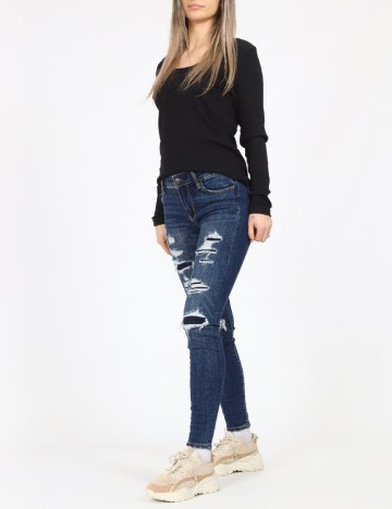 Blugi American Eagle, albastru