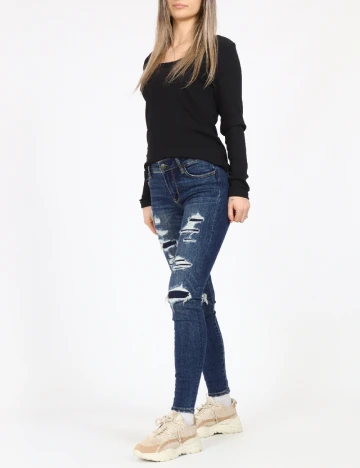 Blugi American Eagle, albastru