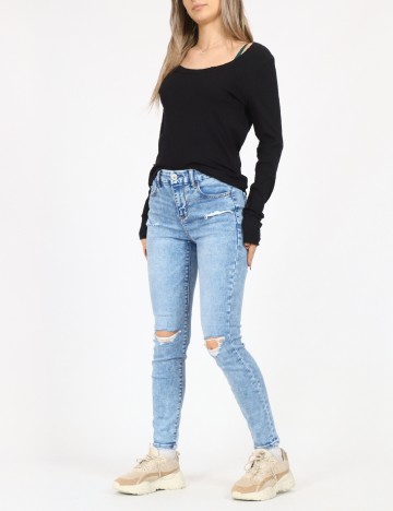 Blugi American Eagle, albastru