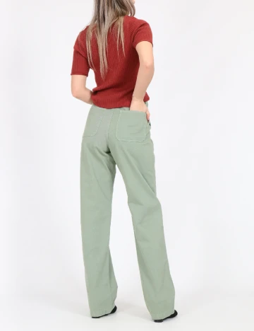 Pantaloni Only, verde Verde