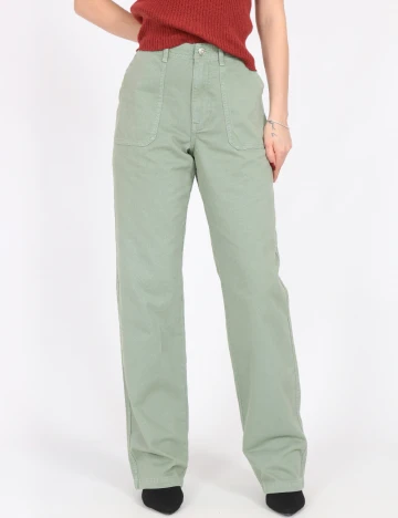Pantaloni Only, verde Verde