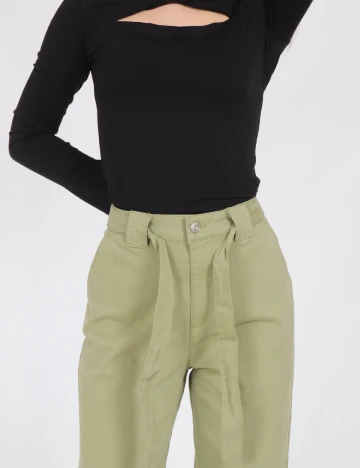 Pantaloni Only, verde Verde