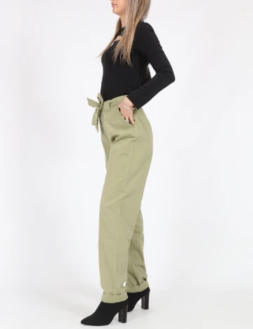 Pantaloni Only, verde Verde