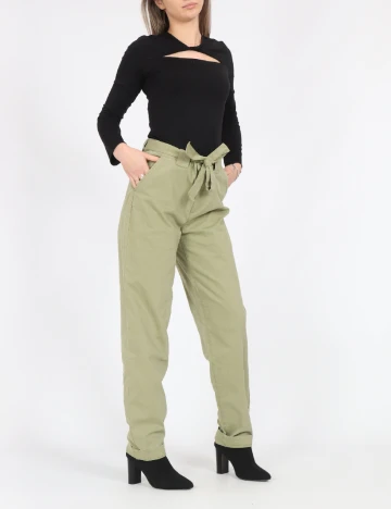 Pantaloni Only, verde Verde