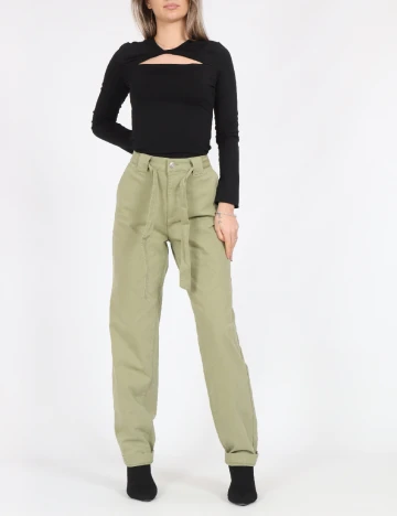 Pantaloni Only, verde Verde