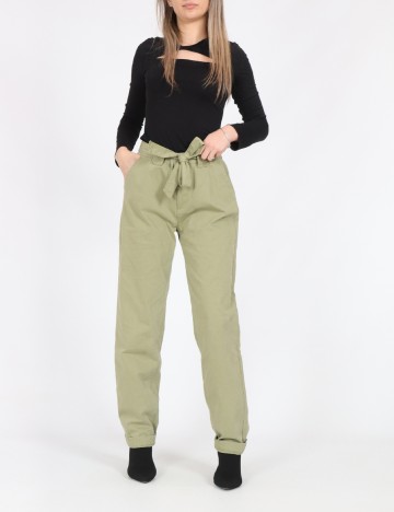 
						Pantaloni Only, verde