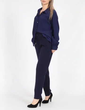 Pantaloni Only, bleumarin Albastru