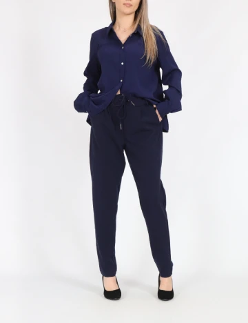 Pantaloni Only, bleumarin Albastru