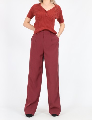 
						Pantaloni Only, visiniu