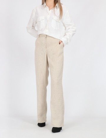 Pantaloni Vero Moda, crem