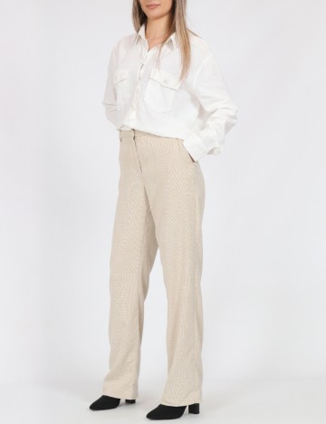 Pantaloni Vero Moda, crem
