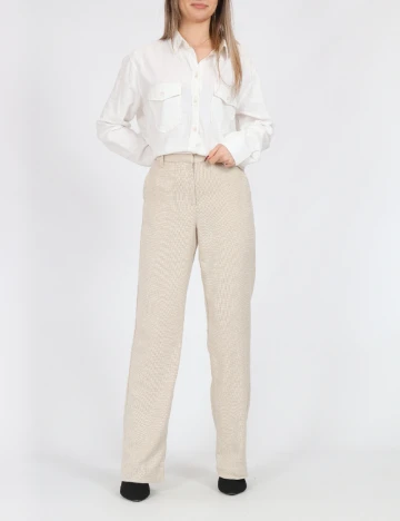 Pantaloni Vero Moda, crem