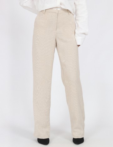 Pantaloni Vero Moda, crem