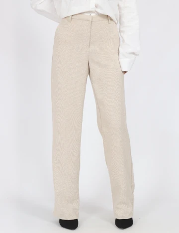 Pantaloni Vero Moda, crem