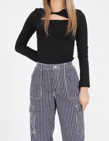 Pantaloni Only, bleumarin