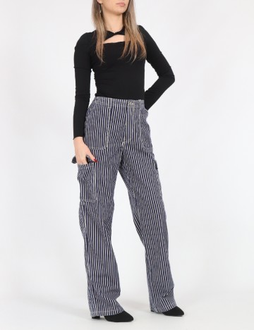 Pantaloni Only, bleumarin