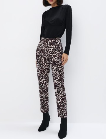 Pantaloni Mohito, animal print