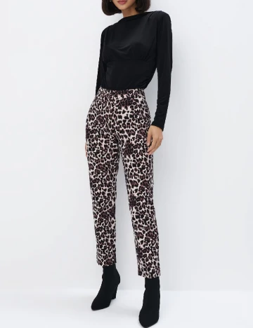 Pantaloni Mohito, animal print