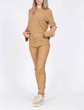 Pantaloni Only, maro Maro