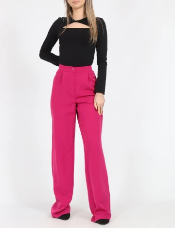 Pantaloni Only, roz Roz